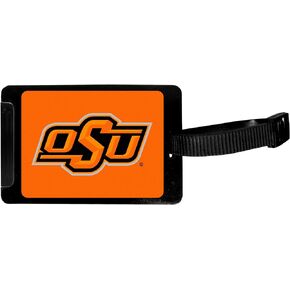 Siskiyou Sports Unisex NCAA Oklahoma State Cowboys Luggage Tag, Black, 3.25"