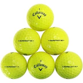 Yellow Used Golf Ball Mix - Mix Brands & Styles - 50 Near Mint Quality Used Yellow Golf Balls (AAAA)