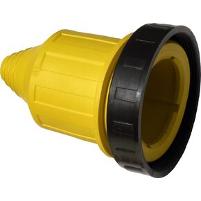 Conntek Marine Shore Accessory 30 Amp Female Connector Weatherproof Boot with Threaded Ring