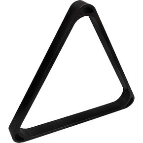 OKKO Billiard Pool Table Heavy-Duty Deluxe Plastic 8 Ball Triangle Rack for 2 1/4" Pool Balls