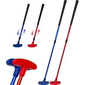 Adjustable Length Golf Putters for Men and Women 2 Pack Two-Way Kids Putter Mini Golf Putter for Right or Left Handed Golfers, Golf Putter Suitable for Children, Teenagers and Adults
