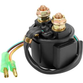 Starter Solenoid Relay for Honda TRX250 250ex Recon 250 Fourtrax 300 350 Honda 400ex / Kawasaki KZ440 KZ250 LTD Ducster KLT200 KZ400 250 550 650 700 900 1000