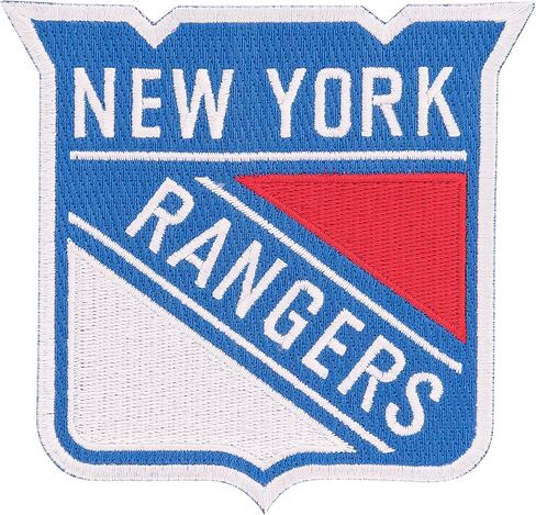 حقيبة سترة نيويورك رينجرز مطرزة بخياطة أو حديد على سترة سترة NY NHL National Hockey League in Kuwait