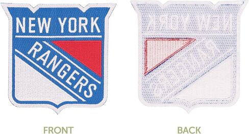 حقيبة سترة نيويورك رينجرز مطرزة بخياطة أو حديد على سترة سترة NY NHL National Hockey League in Kuwait