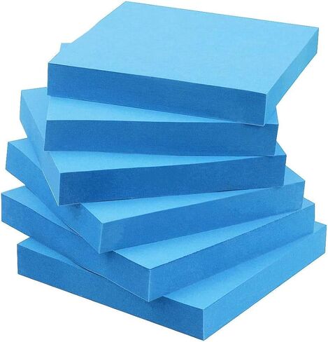 Early Buy Sticky Notes 3x3 Self-Stick Notes Orange Color 6 Pads, 100 Sheets/Pad in Saudi Arabia