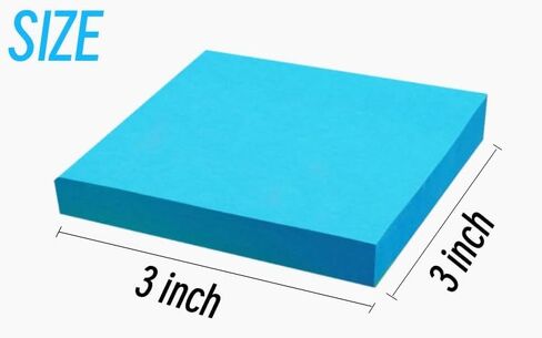 Early Buy Sticky Notes 3x3 Self-Stick Notes Orange Color 6 Pads, 100 Sheets/Pad in Saudi Arabia