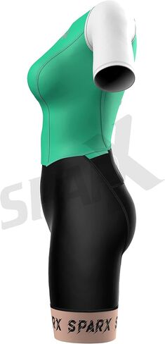Sparx Aero Triathlon Suit Women Short Sleeve Tri Suit Women Running Swimming Cycling SkinSuit in Saudi Arabia