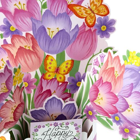 Hallmark Pop Up Easter Card (Displayable Bouquet of Flowers) in Saudi Arabia