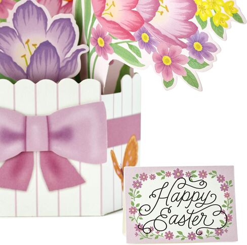 Hallmark Pop Up Easter Card (Displayable Bouquet of Flowers) in Saudi Arabia
