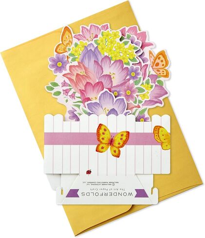 Hallmark Pop Up Easter Card (Displayable Bouquet of Flowers) in Saudi Arabia