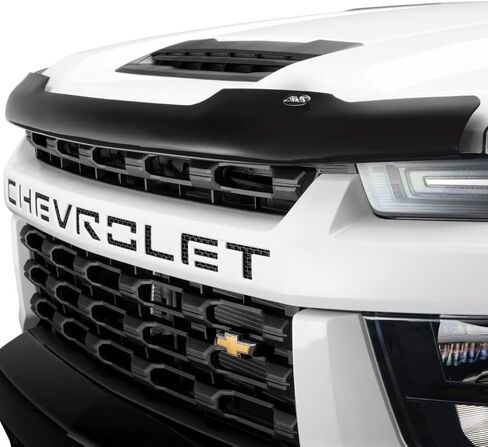 Auto Ventshade [AVS] Bugflector Hood Protector | Fits 2020 - 2024 Chevrolet Silverado 2500 HD/3500 HD, High Profile - Smoke | 23711 in Saudi Arabia