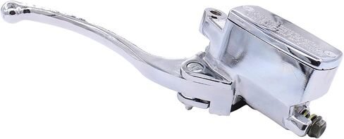 XtremeAmazing Motorcycle 1 Inch Handlebar Hydraulic Brake Clutch Master Cylinder Lever Handle Bars Reservoir for NV600 VT600 Shadow Left and Right Pair Chrome in Saudi Arabia