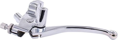 XtremeAmazing Motorcycle 1 Inch Handlebar Hydraulic Brake Clutch Master Cylinder Lever Handle Bars Reservoir for NV600 VT600 Shadow Left and Right Pair Chrome in Saudi Arabia