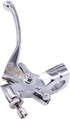 XtremeAmazing Motorcycle 1 Inch Handlebar Hydraulic Brake Clutch Master Cylinder Lever Handle Bars Reservoir for NV600 VT600 Shadow Left and Right Pair Chrome in Saudi Arabia