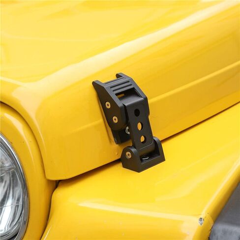 TJ Hood Latch Hood Lock Catch - JeCar Aluminum Hood Latches Catch Kit for Jeep Wrangler TJ Accessories 1997-2006 in Saudi Arabia