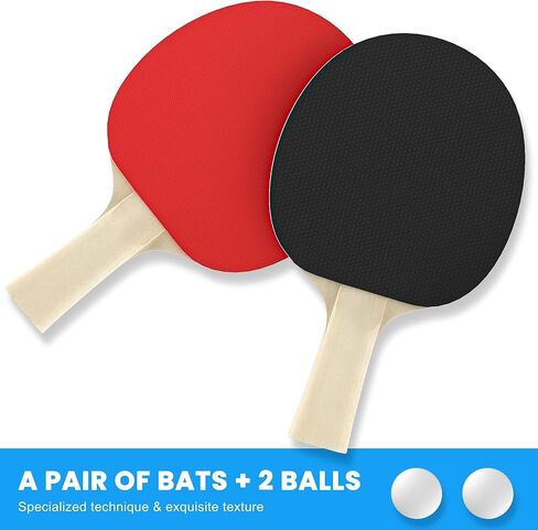 GAOMON Portable Table Tennis Table, Mid-Size Foldable Ping Pong Table for Indoor Outdoor Tennis Table with Net, Blue, 60 x 26 x 27.5inch in Saudi Arabia