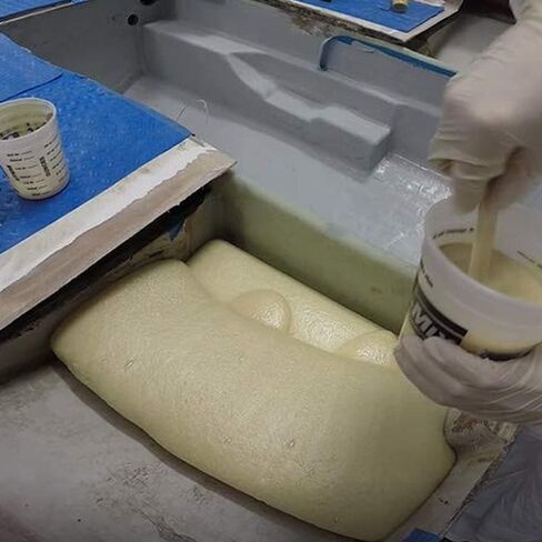 TotalBoat Flotation Foam - 2 Part Expanding Polyurethane Marine Pour Foam for Boat Floatation, Insulation and Soundproofing (2 LB Density, 2 Gallon Kit) in Saudi Arabia