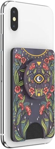 PopSockets Phone Wallet with Expanding Phone Grip, Phone Card Holder - Pink Clouds in Saudi Arabia