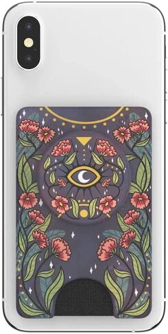 PopSockets Phone Wallet with Expanding Phone Grip, Phone Card Holder - Pink Clouds in Saudi Arabia