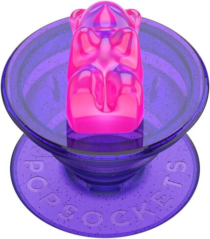 POPSOCKETS Phone Grip with Expanding Kickstand - Gummy Bear Purple in Saudi Arabia