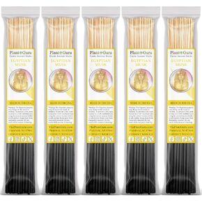 Egyptian Musk Incense Sticks 500 Pack 11" Bulk Wholesale - Smooth and Clean Long Burn Time, 45 to 60 Minutes.