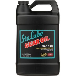 Sta-Lube GL-4 Multi-Purpose Gear Oil SAE 140 SL24238 – 1 Gallon Hypoid Gear Oil w/High-Temperature Properties
