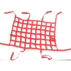 Car Rear Seat Divider Net Mesh Trunk Organizer Isolation Cargo Net Pet Car Barrier Compatible with Jeep Wrangler JK JKU JL JLU & Gladiator JT 2007-2022