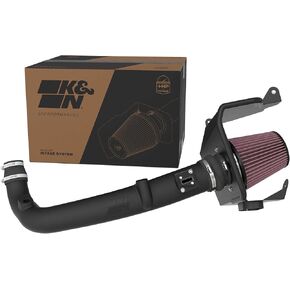 K&N Cold Air Intake System: High-Flow Air-Filter, Increase Performance & Horsepower: Compatible with 2023-2024 CHEVROLET Colorado; 2023-2024 GMC Canyon, 63-3122