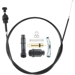 For Honda TRX 350 Rancher 350 2000-2006 Parts Carburetor Plunger Choke Starter Valve Choke Cable Kit Replaces 17950-HN5-671 16046-HM5-730 DPSCR262