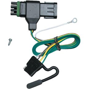 Tekonsha 118315 T-One T-Connector Harness,4-Way Flat,Black