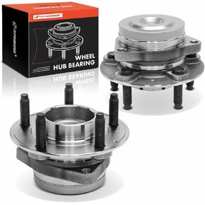 A-Premium 2 x Wheel Bearing and Hub Assembly with 5-Lug Compatible with Chevrolet Malibu 2016-2022 & Buick LaCrosse 2017-2019, Regal Sportback 2018-2020, Envision 2018 & Cadillac CT4 2020-2022