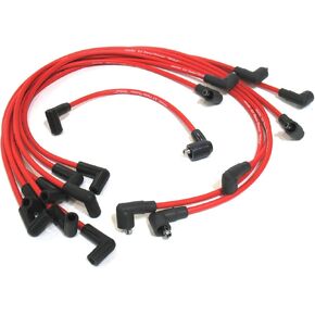 Pertronix 808450 Flame-Thrower Red 8mm 8 Cylinder Spark Plug Wire