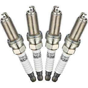 Set of 4 Iridium Spark Plugs XP5682 Compatible with TLX ILX Civic CR-V Accord Mazda 3 6 CX-3 MX-5 Yaris iA Legacy Forester iA 1.5L 2.0L 2.4L 2.5L L4 H4 Engine Replacement for XP5682 Spark Plug