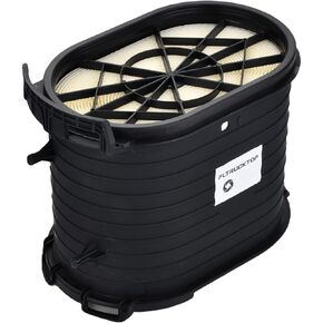 FA-1778 Engine Air Filter Compatible with 2003-2007 Ford F250 F350 F450 F550 Super Duty 2003-2005 Ford Excursion 6.0L V8 Replace 3C3U-9601-BC,4C3Z-9601-AA,A2991C,FA-1778,FA1778（white）