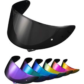 psler CWR-1 Visor- RF-1200 Visor X14 Face Shield Replacement for CWR-1 RF 1200 X-Spirit NXR Z7 X14 NX NZ,Deep Gold Red