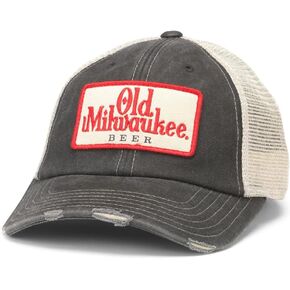 AMERICAN NEEDLE Old Milwaukee Beer Officially Licensed Adjustable Baseball Hat