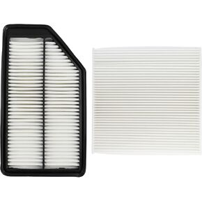 17220-RV0-A00 AF6153 Engine Air Filter and Cabin Air Filter Fit for Honda Odyssey 2011-2017 Replace 80292- SDA-A01 C5519