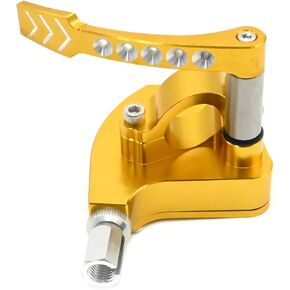 7/8 Inch 22 MM Billet Thumb Throttle Assembly, Replacement for Yamaha Grizzly, Raptor, YFZ, Replacement for Honda TRX, Replacement for Suzuki KingQuad