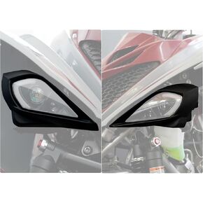 A & UTV PRO Headlight Covers for Yamaha Raptor 700 250 350, Left & Right Headlight Covers for Yamaha YFZ450 YFZ450R YFZ450X Wolverine 450 350 2006-2022, Headlamp Covers Trim Bezel Accessories, 2PCS