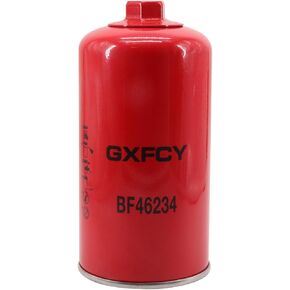 BF46234 Spin On Fuel Filter Replace 8982394640 8982394641 8982394642 8983129180 Compatible with Isuzu 6HK1 6WG1 Engine