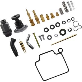WFLNHB Complete Carb Carburetor Repair Kit with Choke Plunger Starter Valve and Carb Primer Pump Replacement for Honda TRX450ES Foreman 450 1998-2003