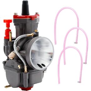 PWK Carburetor 24mm Universal for 2T 4T Engine Off-Road Bicycle Motorcycle Dirt Bike ATV Quad, for 24mm Racing Carb