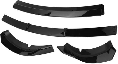 Front Bumper Lip Compatible with 2015-2023 Charger SRT RT GT SXT,4pcs Matte Black ABS Car Front Spoiler Diffuser Splitter in Kuwait