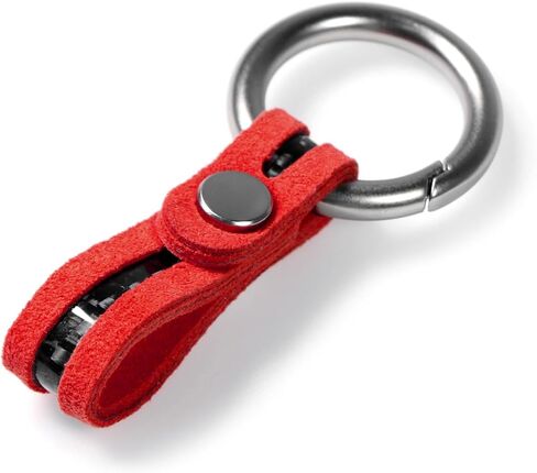 BETTERHUMZ Alcantara Leather Keychain,Carbon Fiber Car Key Case Chain,Car Fob & Home Keys Case Cover Keyrings Accessories in Saudi Arabia