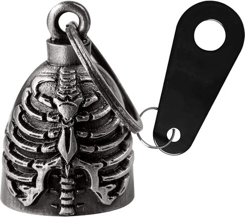Dream Apparel Motorcycle Bell Keychain for Biker Rider Men Women with Bell Hanger, Ride Riding Bell Motorcycle Accessories in Saudi Arabia