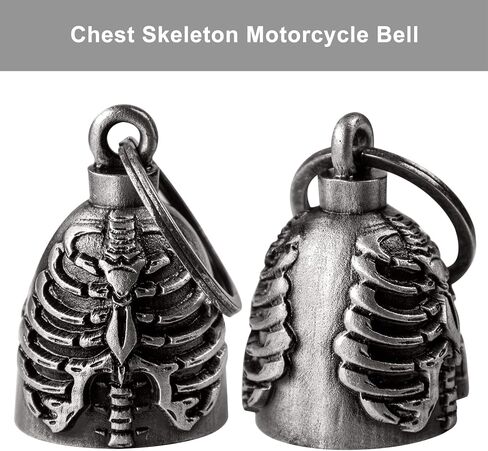 Dream Apparel Motorcycle Bell Keychain for Biker Rider Men Women with Bell Hanger, Ride Riding Bell Motorcycle Accessories in Saudi Arabia