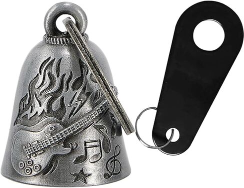Dream Apparel Motorcycle Bell Keychain for Biker Rider Men Women with Bell Hanger, Ride Riding Bell Motorcycle Accessories in Saudi Arabia