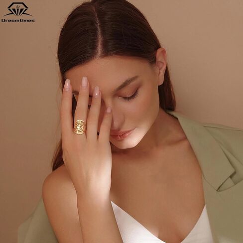 Dreamtimes Cho Ku Rei Reiki Ring Protection Healing Symbol Yoga Rings For Women Sacred Geometry Stainless Steel Energy Yoga Power Ring Sacred Geometry Amulet in Saudi Arabia