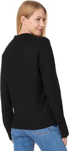 Michael Stars Women's Jonas Johnny Collar Sweater in Kuwait
