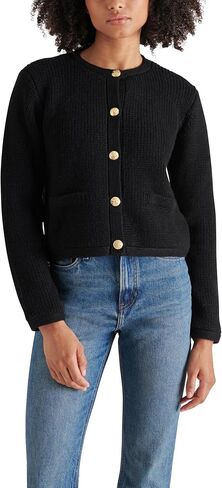 Steve Madden Women's Apparel Fantino Sweater Jacket in Saudi Arabia